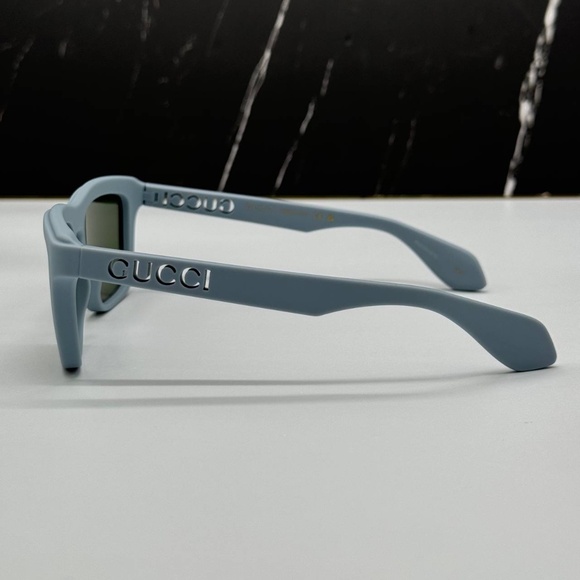 NEW GG1571S 003 GUCCI LIGHT BLUE GREEN UNISEX GUCCI SUNGLASSES - Picture 6 of 13
